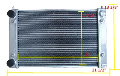 Aluminum Radiator For 1982-1995 VW Golf GTI MK2 Scirocco Corrado Jetta 16V MT • $146