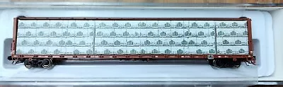 Rapido Trains N #562002A NSC Centerbeam Flat Car BNSF (Brown) #563003 • $47