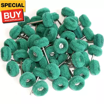 50PCS Abrasive Buffing Polishing Wheel Set For Rotary ToolRemoval Of Rust Debur • $19.99