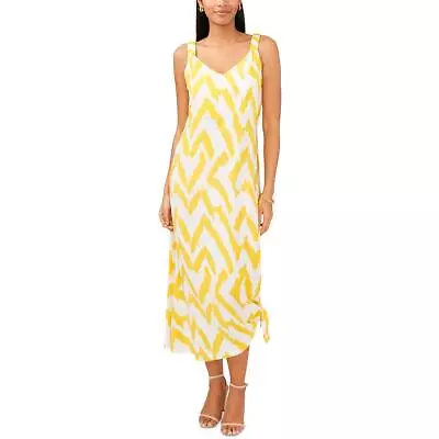 MSK Womens Sleeveless Printed Daytime Maxi Dress BHFO 1714 • $8.99