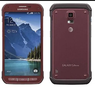 Samsung Galaxy S5 Active G870A 16GB GSM Fully Unlocked Android Smartphone 5.1 In • $45.03