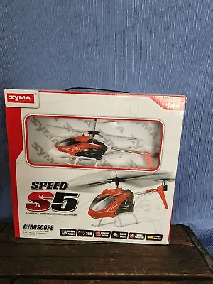 Syma S5 3 Channel Remote Control Helicopter New In Box • $18.50