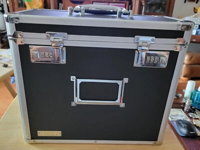 $49.99 • Buy Vaultz Locking Letter Size File Security Box, Black. Good Condition Working Lock