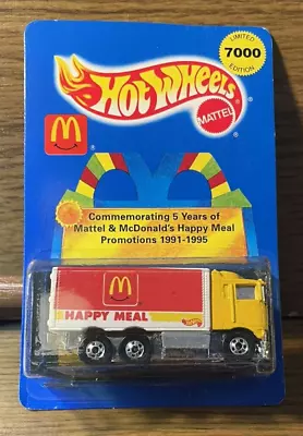 Hot Wheels McDonald's Happy Meal Hauler Limited Edition • $31.95