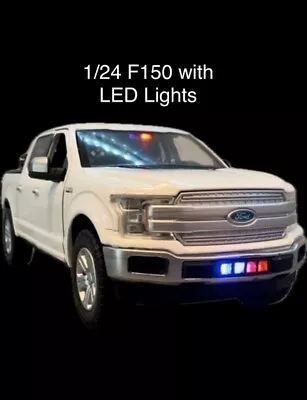 1/24 Motormax F150 Police Undercover With Working Led Lights Custom • $75