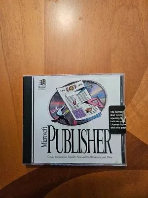 Microsoft Publisher CD Rome Edition • $40