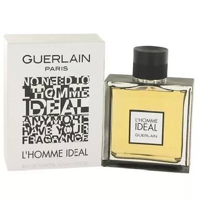 Guerlain L'Homme Ideal 3.3 / 3.4 Oz EDT Cologne For Men New In Box • $63.70