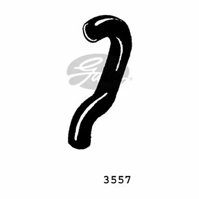 £11.11 • Buy Fits VW Golf MK2 1.8 GTI 16V Genuine Gates Lower Radiator Hose