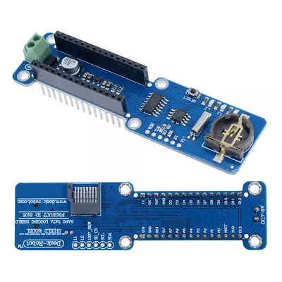 £4.79 • Buy DS1307 NANO 3.0 Data Logger Shield Recorder Micro SD Card Module For Arduino