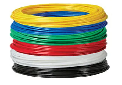 6mm Nylon Tube METRIC Flexible Hose Plastic Air Water Line Tubing 1m 5m 10m 30m • £2