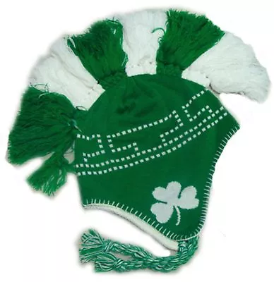 Nwt New Irish Aviator Knit Ski Winter Mohawk Hat Beanie Cap • $9.99