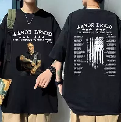 Aaron Lewis The American Patriot Tour 2024 Shirt • $7