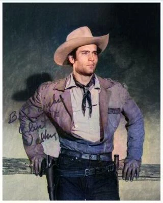 $13 • Buy Rare Color Still Clint Walker Signed 