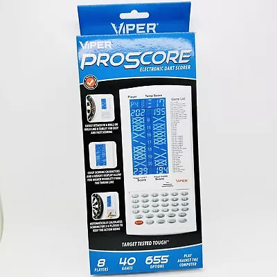 Viper ProScore Digital Dart Scorer By Viper (White) • $29.99