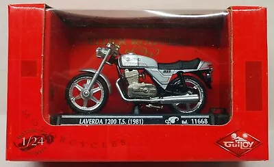 1:24 Scale 1981 LAVERDA 1200 T.S. Motorcycle Made By GUILOY In Spain • $1.99