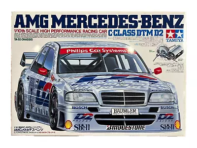 Tamiya 1/10 Rc Amg Mercedes-benz C-class Dtm D2 Ta02 Vintage 58139 • $587.09