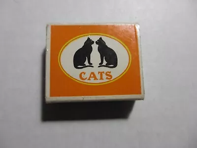 MATCHBOOK J.P. Match Industries Dharmapuri India Full Pack SEALED Black Cats • $5.82