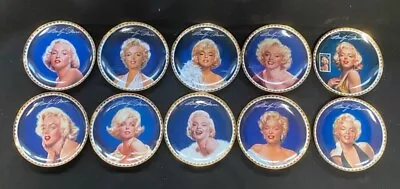 Marilyn Monroe : The Golden Collection - 10 Plate Complete Set 1990's • $415