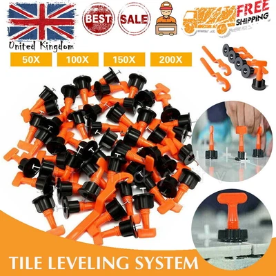 £3.39 • Buy Floor Wall Tile Levelling System Leveler Tools Set Kit Reusable Construction