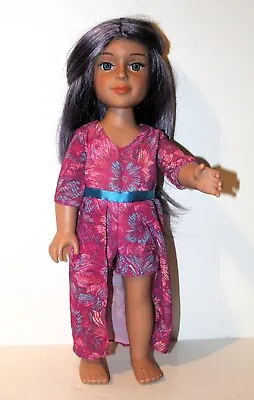 I'M A GIRLY 18  LOLA Fashion DOLL Interchangeable PURPLE Hair WIG • $9.50