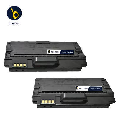 2 BLACK TONER CARTRIDGE Compatible With Samsung ML-1630 ML-1630W SCX-4500 • £25.09