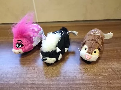 Zhu Zhu Pets Hamster Bundle - Stinker Captain Zhu And Roxie • £2.50