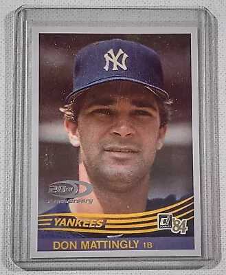 2001 20th Anniversary Don Mattingly 1984 Donruss Rookie Reprint RC #0107/1984 • $3.25