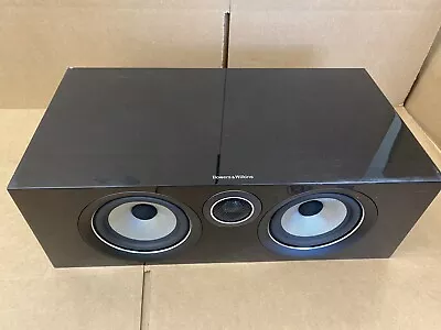 Bowers & Wilkins HTM72 S2 Gloss Black Center Channel Speaker USED __ • $150