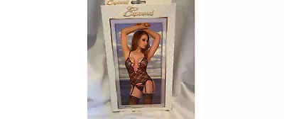 Exposed Black Widow Merry Widow And G-String S/M • $34