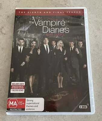 Vampire Diaries Love Sucks Season 8 (REGION 4 DVD) • $12.27