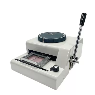 68 Character PVC/VIP Card Embosser Stamping Machine Foil Stamping Machine • $204.92