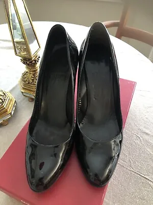 Salvatore Ferragamo Shoes Pumps Black Patent As New Gorgeous 40 • $150