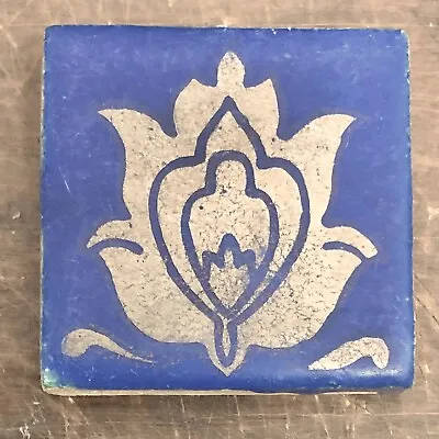 American Encaustic Or Mosaic Tile Co. Vintage Decorated Tile • $40