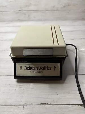 Vintage Belgian Waffler By Munsey BW-4 Single Waffle Maker Tested • $16.99
