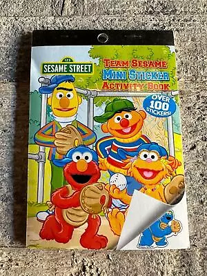 Licensed Sesame Street Sticker Activity Book Party Favor (bl) • $5.92