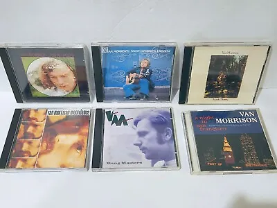 6 CD Lot VAN MORRISON Astral Weeks Tupelo Bang Masters Moondance Night Dominic's • $26