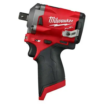 Milwaukee 2555-P80 M12 FUEL 12V 1/2  Cordless Stubby Impact - Reconditioned • $129