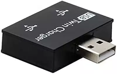 2-Port Ultra Slim USB Hub Adapter Portable USB Splitter Support Data & Charging • $12.19