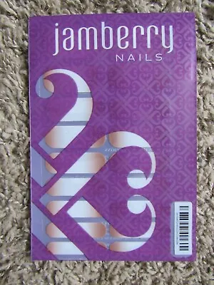LOT OF 5 JAMBERRY NAILS FULL SHEET BEIGE/WHITE FRENCH MANICURE SEALED $80 Msrp • $8.31