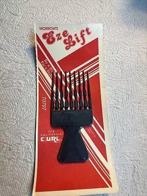 Vintage NOS Morrow's Eze Lift Afro Pick Comb #7E • $19.99