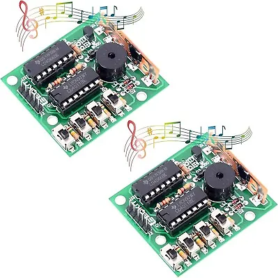 2 Sets DIY Electronic 16 Music Sound DIY Kit Module Soldering Practice Learning • $13.68