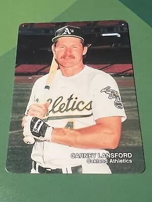 1989 Mothers Cookies Oakland Athletics #5 Carney Lansford Baseball Card • $1.29