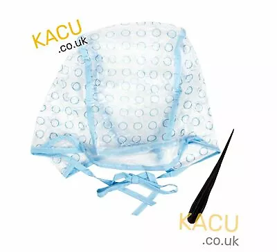 £3.48 • Buy Professional Hair Highlighting Dye Cap + Needle/Pick Tinting Tipping Frosting