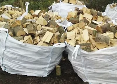 Seasoned Bulk Bag Of Logs For Burner Stove BBQ Hardwood Softwood Free Delivery • £120