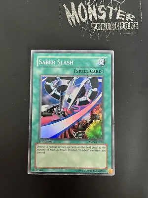 Yugioh Saber Slash Super Rare Anpr-en058 1st Edition  • $3.11