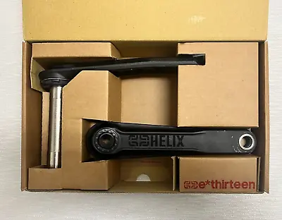 E*thirteen Helix 170mm Black Aluminum Crankset EXCELLENT Fast Shipping LOOK • $84.95