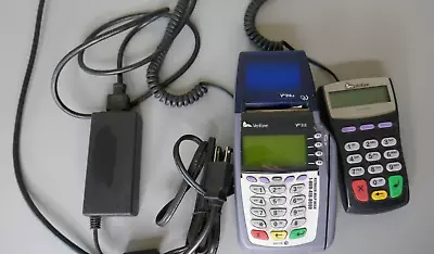 VeriFone Omni 5100 Credit Card Terminal W/ Power Cord VX510   & PINpad 1000se • $22