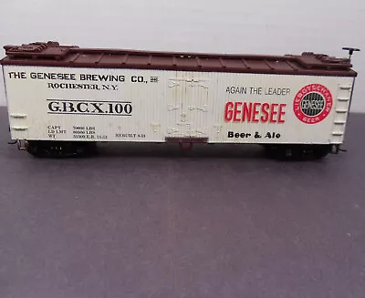 Train Miniature HO Scale Genesee Beer 40' Reefer Car - Exc! • $5