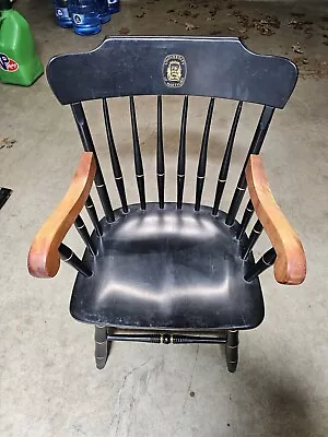 RARE Vintage S. BENT & Bros. UNIVERSITY OF HARTFORD CHAIR • $249.99