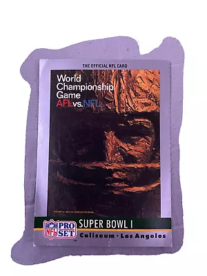 World Championship Game Afl Vs Nfl Superbowl January 15 1967 • $400